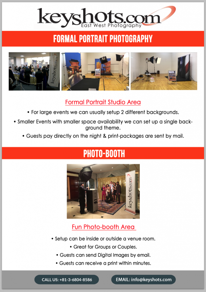 Portrait Studio & Photo-Booth Visual Guide