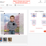 School Photo Orders - How to Crop 