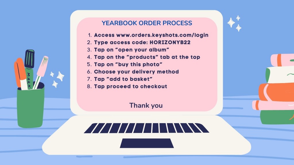 HJIS YEARBOOK ORDER PROCESS