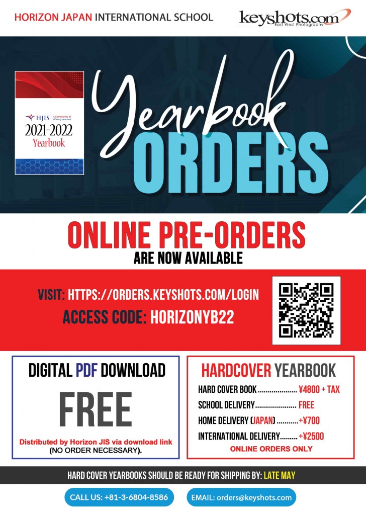 Horizon-SY21-22-Yearbook Orders-Flyer