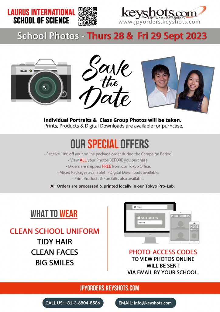 Laurus-SY23-24-Photo-Day-Flyer